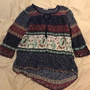 roxy tribal top